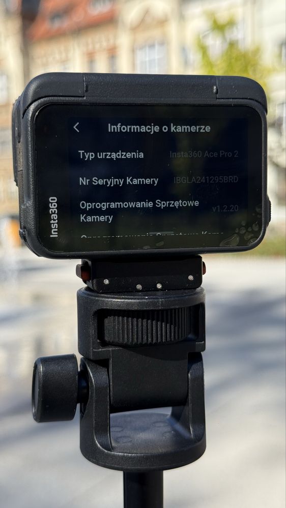 Insta 360 Ace Pro 2 stan igła + osłona mikrofonu