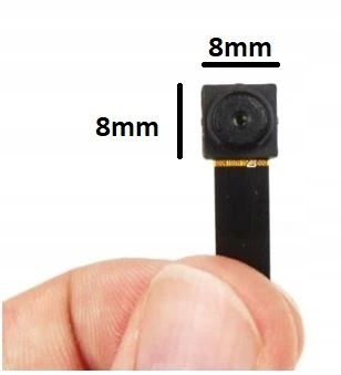 Mini Kamera Szpiegowska IR FULL HD Ukryta Detekcja Moduł Wifi