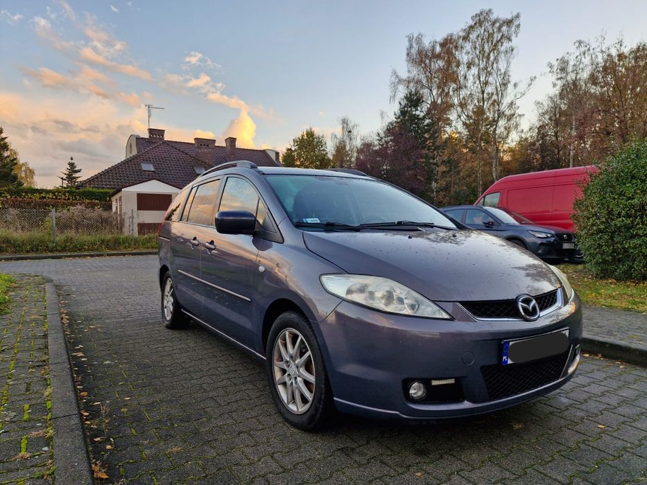 Zadbana Mazda 5 2.0D 7os - bardzo dobry stan, do jazdy