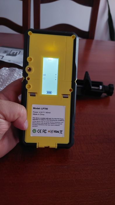 Recetor de laser rotativo,  modelo LP700-R.