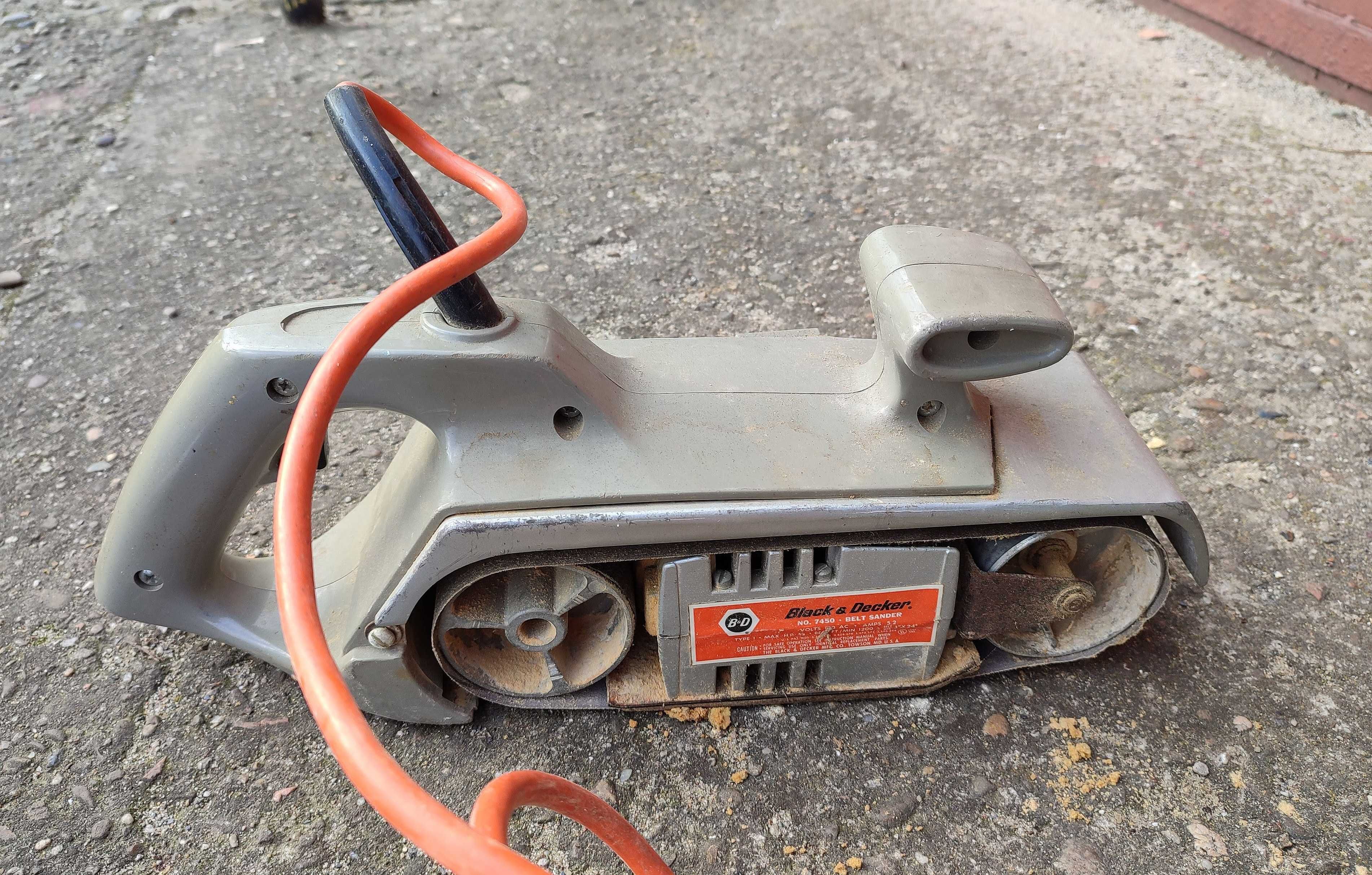 Elektronarzędzia - SZLIFIERKA TAŚMOWA - WIERTARKA  Black & Decker Skil