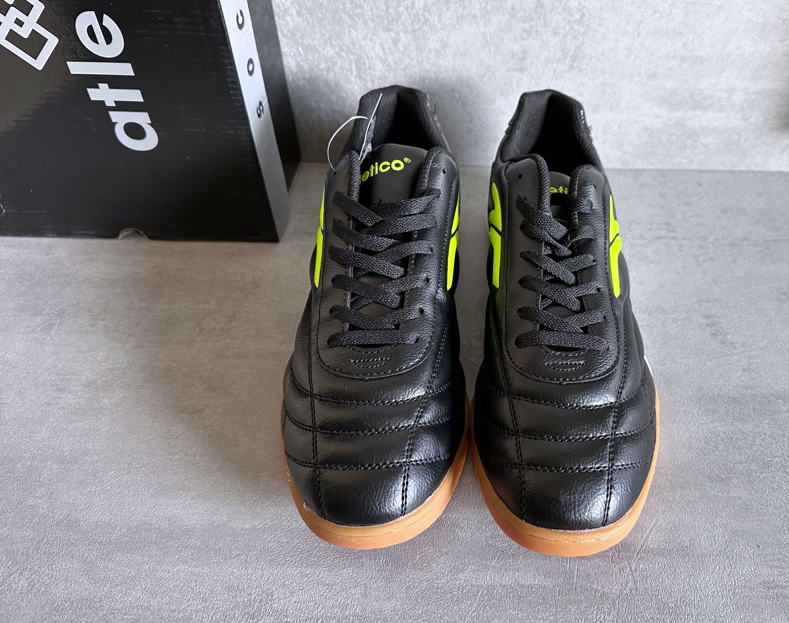 Buty Halowe ATLETICO Halówki Sportowe Czarne rozm. 48