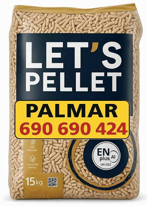 Let's Pellet PREMIUM certyfikat A1 EN PLUS tartak OLCZYK SOSNOWY 6mm