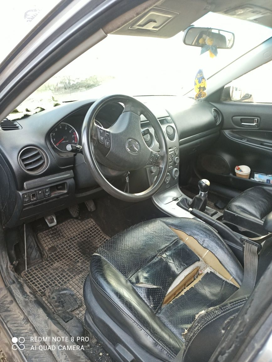 Разборка Мазда Mazda 6gg 2002-2008 год 1.8 газ/бензин шрот запчасти Ma