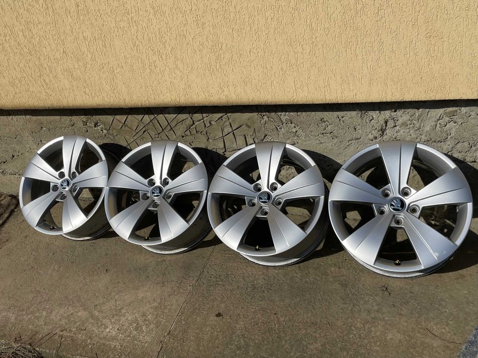 Диски SKODA 17 5x112 - 4шт. - 17 SKODA SUBERB Kodiaq Oktavia Karoq