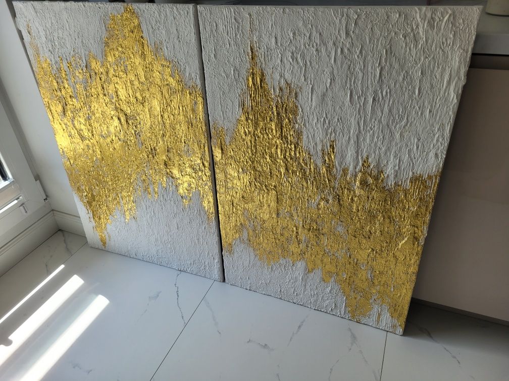PROMOCJA - Złoty obraz 3d 60x90cm