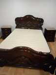 Mobilia quarto casal mogno