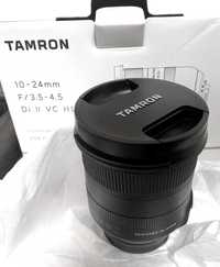 Obiektyw Tamron 10-24 mm 3,5-4,5 Di 2 VC HLD do aparatu Nikon jak nowy