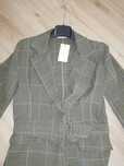 Blazer de senhora xadrez T-L - novo