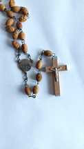 Arte Sacra - Terço em madeira (Jerusalém)