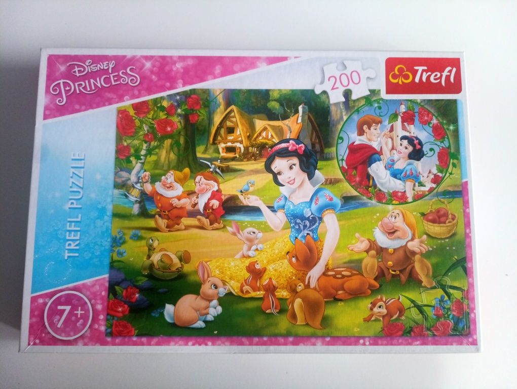 Puzzle królewna Śnieżka