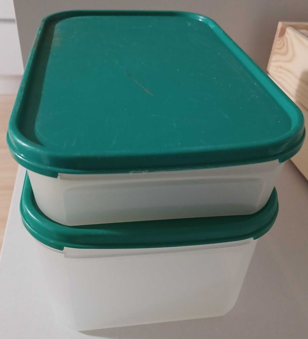 2 Caixas Arrumação - Tupperware - ótimo estado