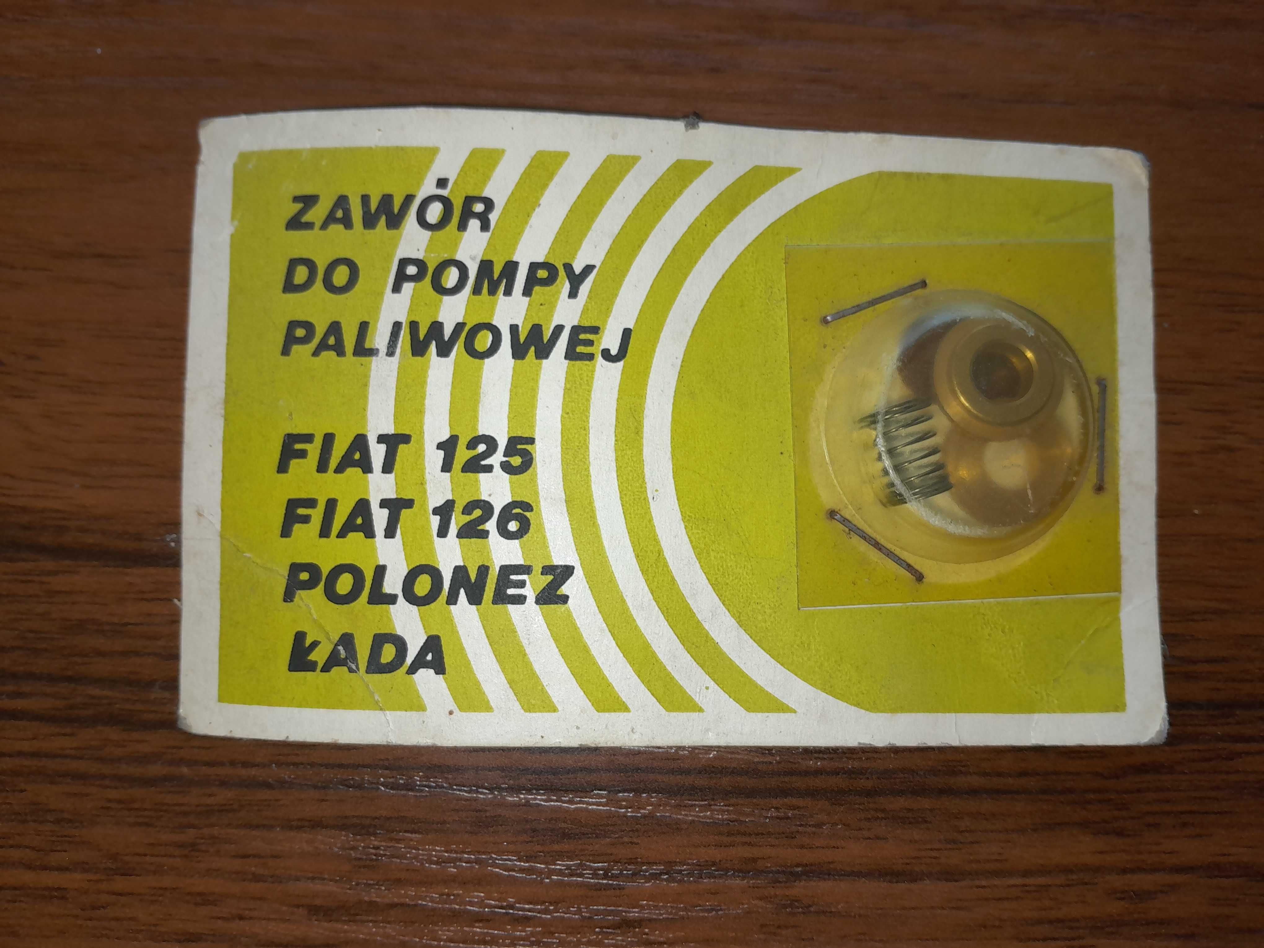 Zawór do pompy paliwowej Fiat 125, 126, Polonez Łada