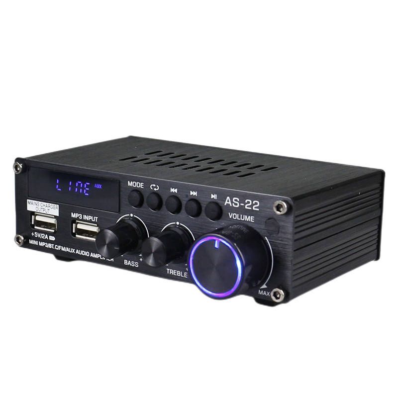 Wzmacniacz Blitzwolf As-22 45W Bluetooth 5.0 Pilot Czarny