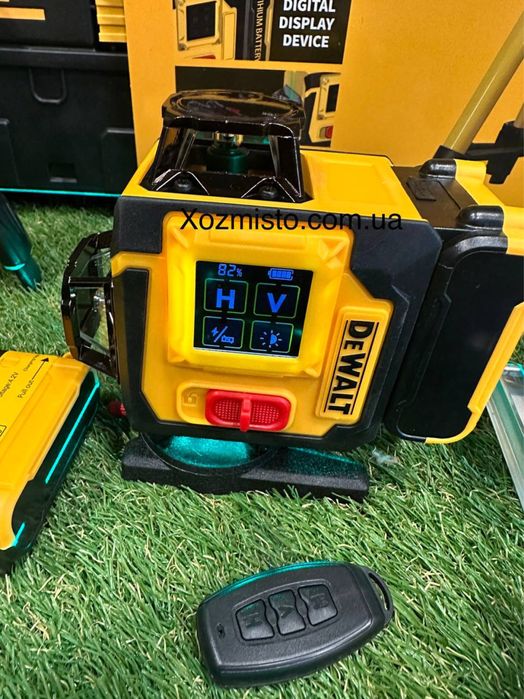 Акумуляторний лазерний рівень DeWalt DCLE34032N Pro 4D 16 (24V, 5AH)