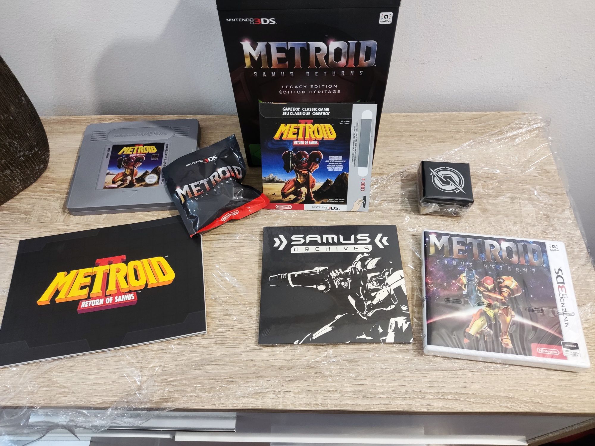 Edição especial nova Metroid Return of samus 3DS