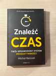 "Znaleźć czas" Michał Barczak JAK NOWA