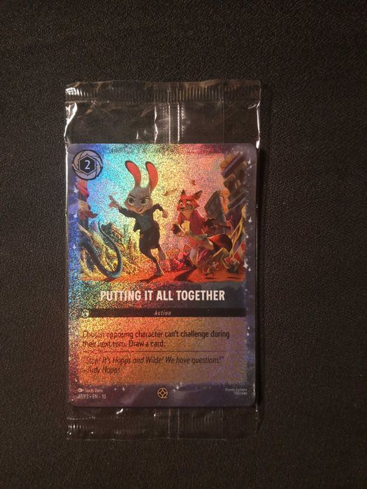 Zwierzogród 2 Zootopia karta kolekcjonerska Putting It All Together