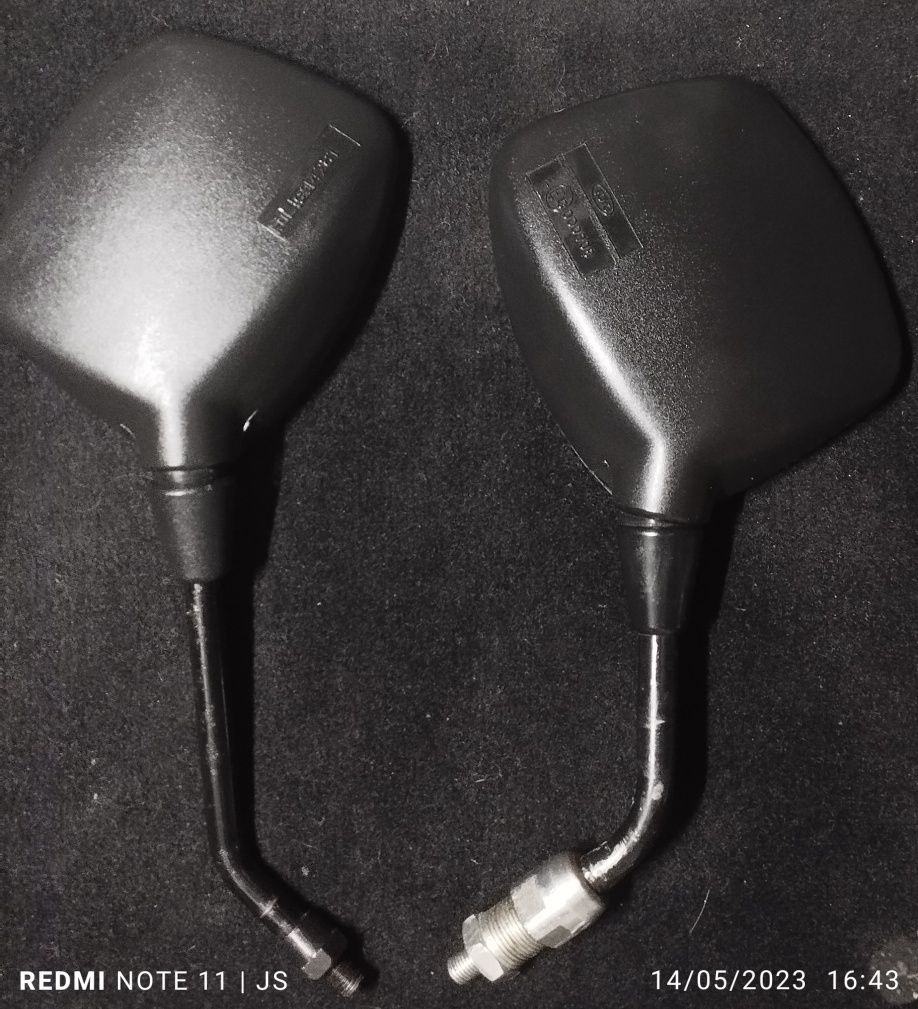 Espelhos Esq. DRT. +  MALA de depósito ORIGINAIS da Vstrom 650 DL