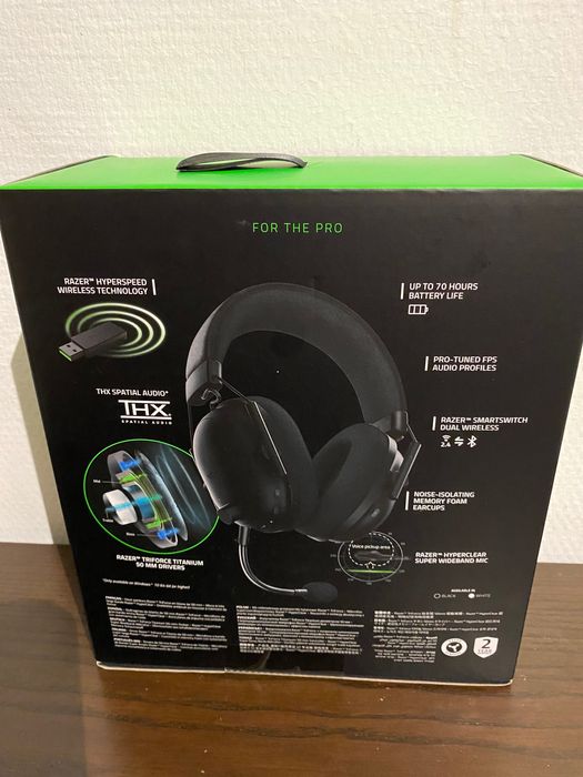 Słuchawki bezprzewodowe nauszne Razer BlackShark V2 Pro