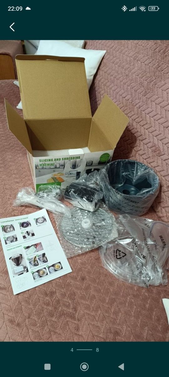 Thermomix Vorwerk TM5/6 zestaw do krojenia i tarcia