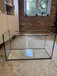 Akwarium 80x45x35 stan bardzo dobry