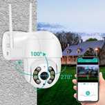 Camara Vigilância WIFI * 3MP 1080P * Exterior Rotativa * Auto Tracking