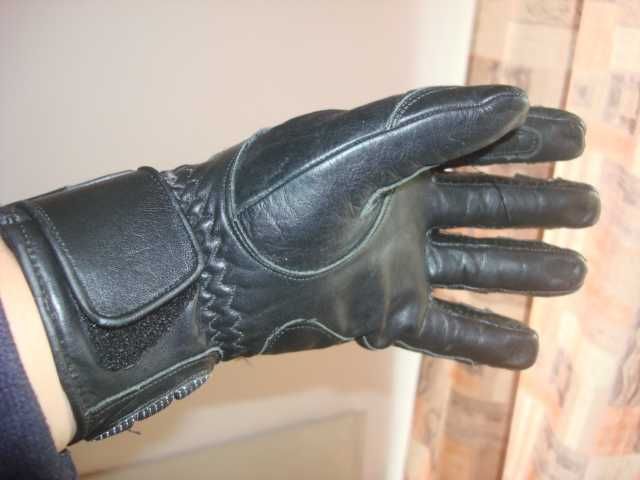 Кожаные мото перчатки DINAMIC