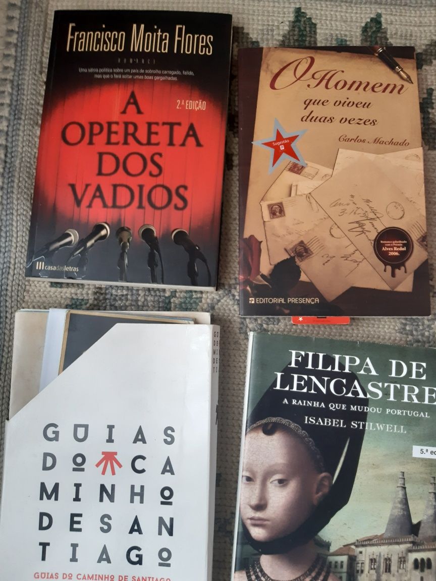 Livros usados variados