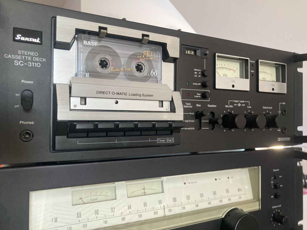 Sansui Au 717 tuner plus deck.