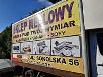 Kontener meblowy chlodnia  blaszak na budowę magazyn