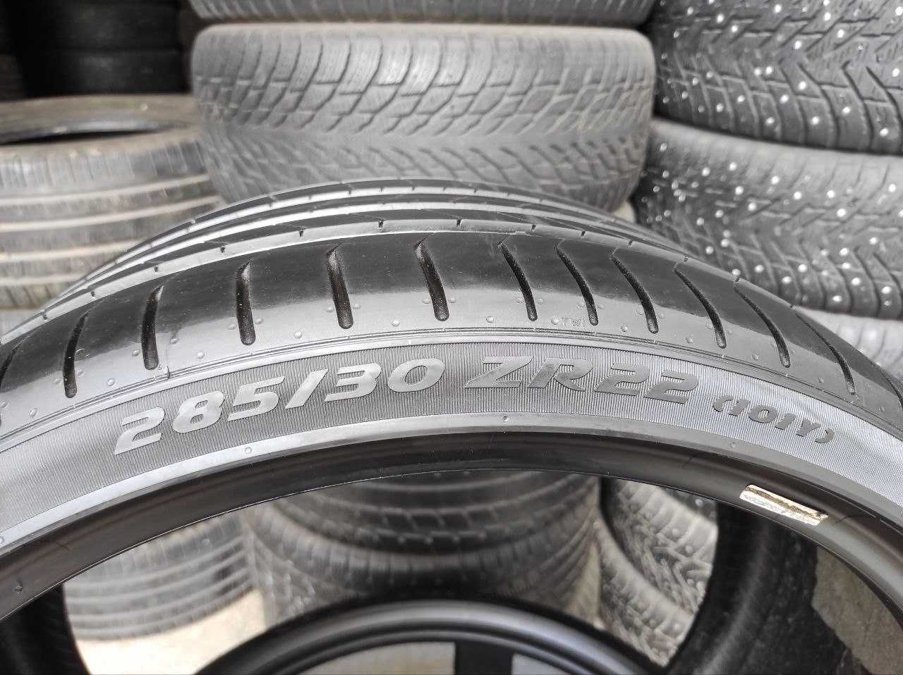 Pirelli P Zero PZ4 285/30r22 101Y XL made in Italy 2шт, 23год, 6-6,3мм