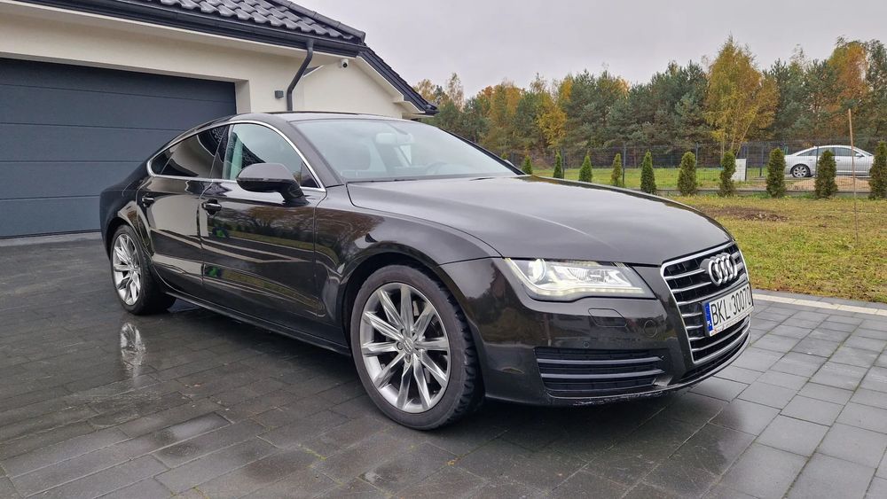 Audi A7 Sportback 3.0 TDI 245 KM Bezwypadkowy Niski przebieg