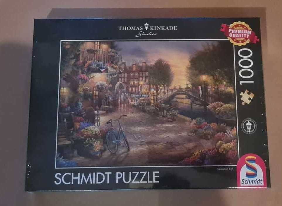 Puzzle Amsterdam 1000el Thomas Kinkade Collection Nowe