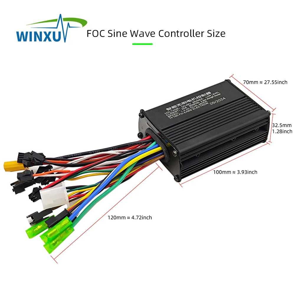 36v 48v 500w 25a controlador de driver 
motor onda senoidal s810 810