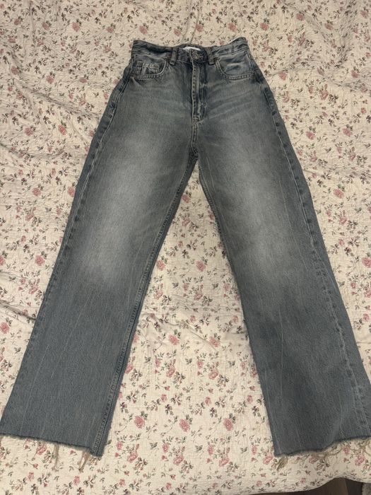 Джинси zara  34 нові wide leg