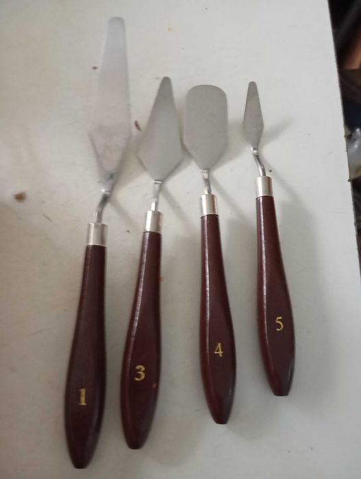 Espátulas de pintura
