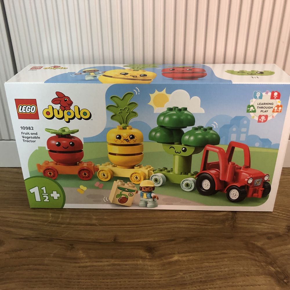 Duplo 10982 traktor warzywa owoce