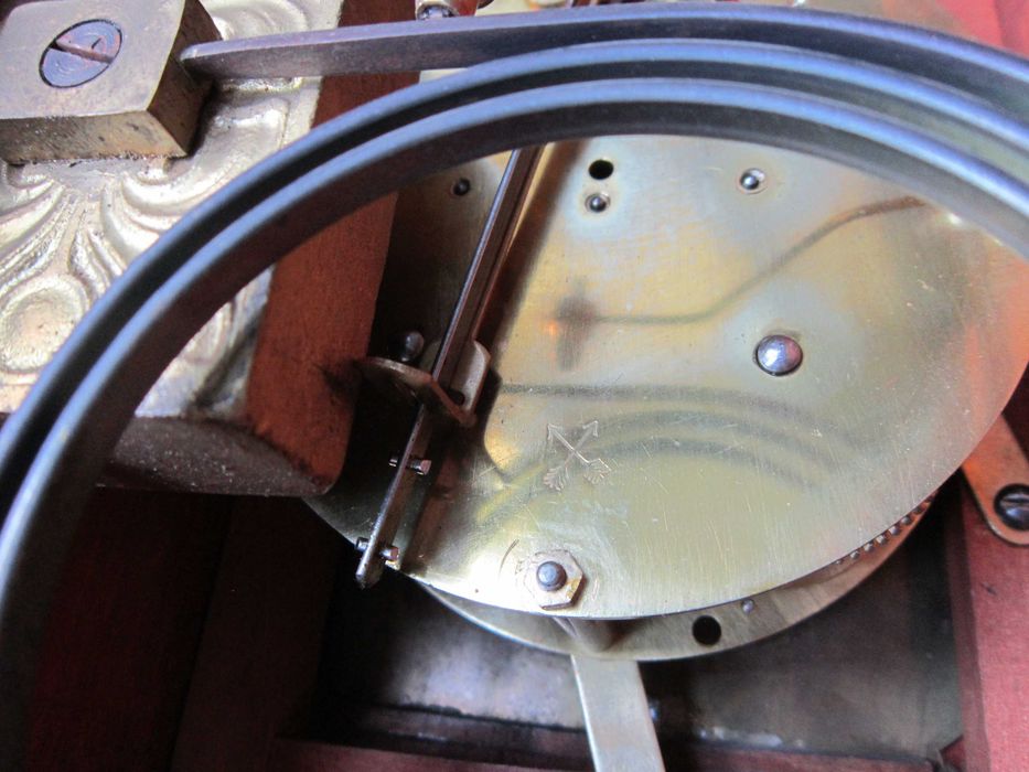 zabytkowy zegar art deco