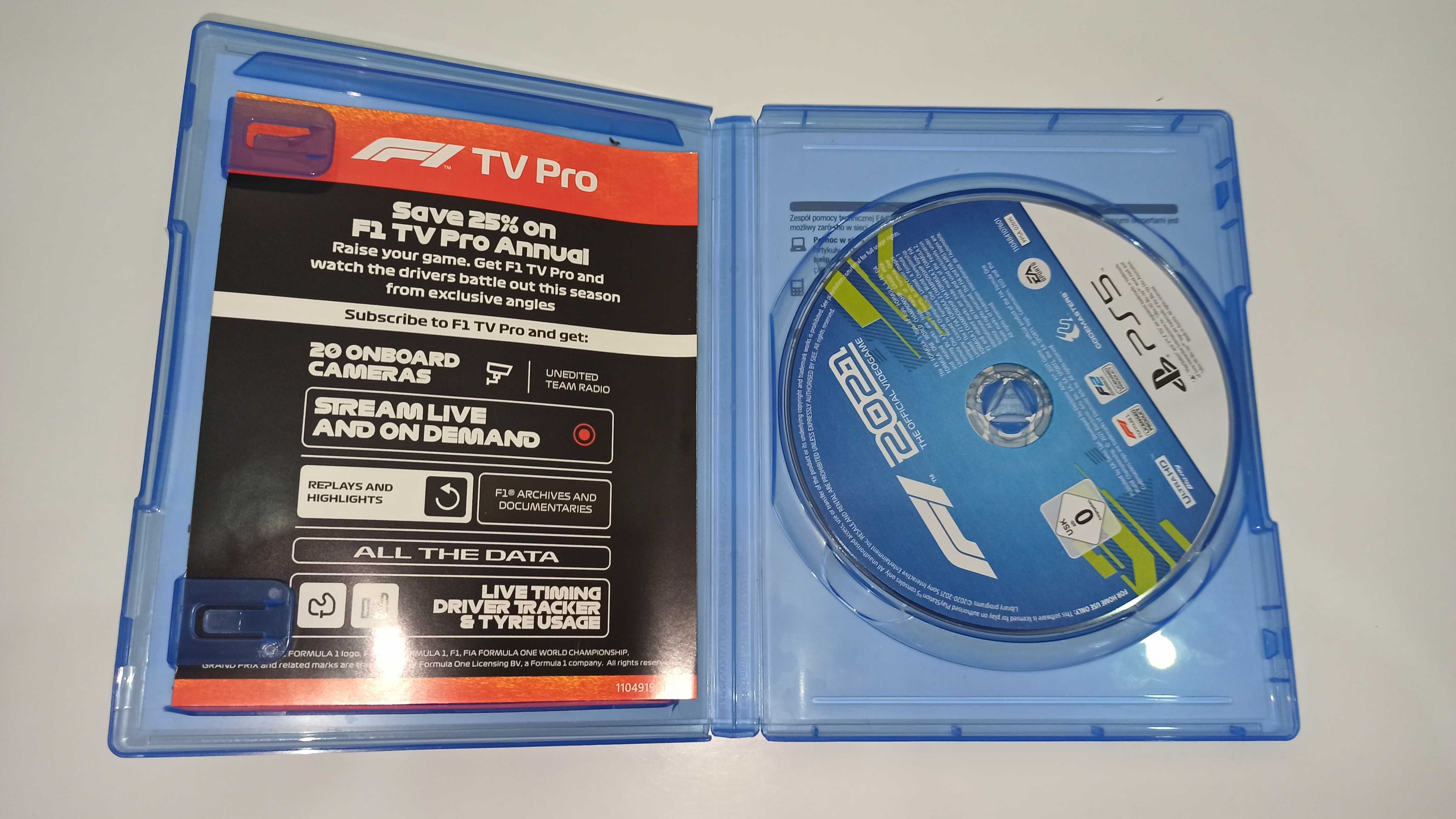 ps5 FORMUŁA 1 F1 2021 PL po polsku wyścigi bolidów F1,