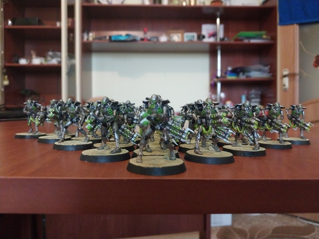 Warhammer 40000 Necron worries and scarabs