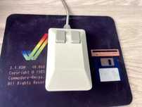 Oryginalna myszka Commodore Amiga "Trumienka"