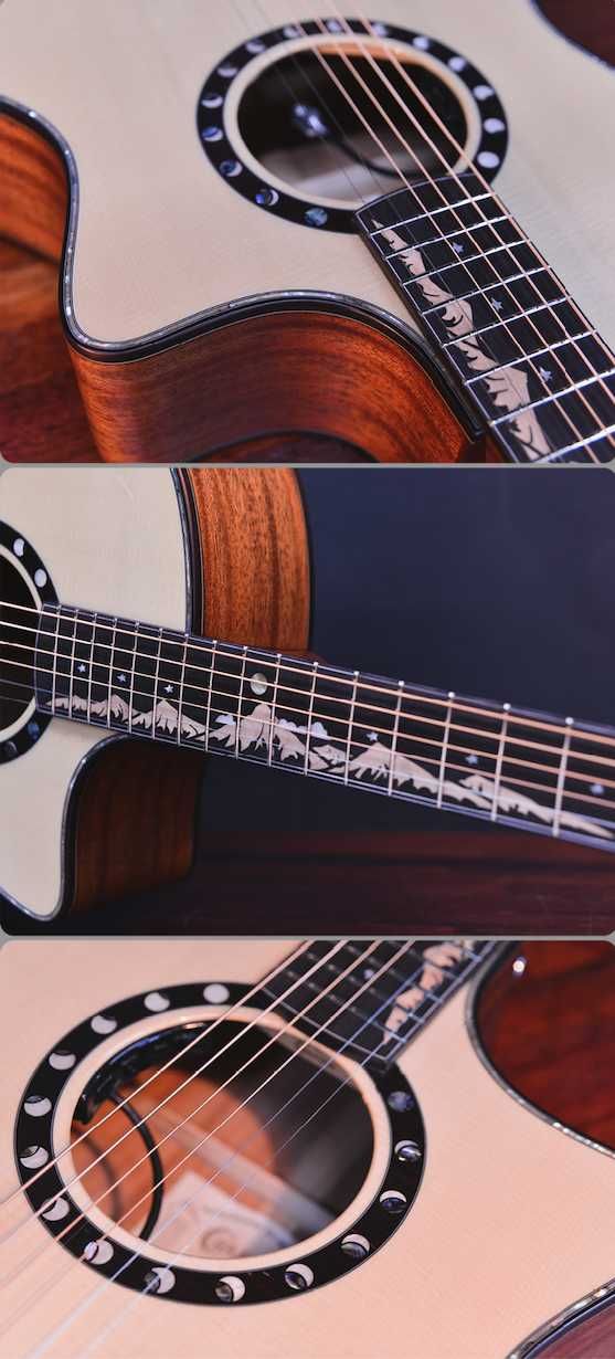 GUITARRA CRAFTER MLG MAHO  CE s marcas  uso  imaculada valor 900 €