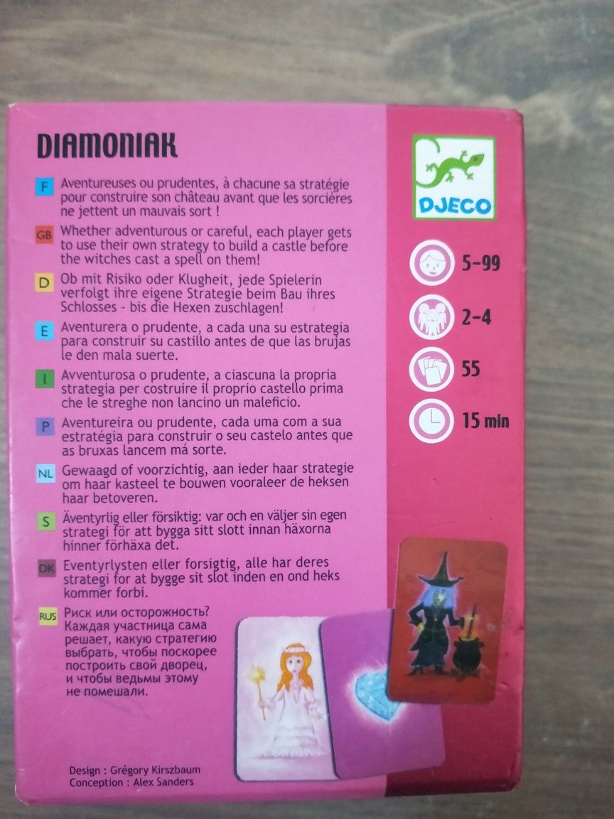 Diamoniak gra karciana 5-99 lat