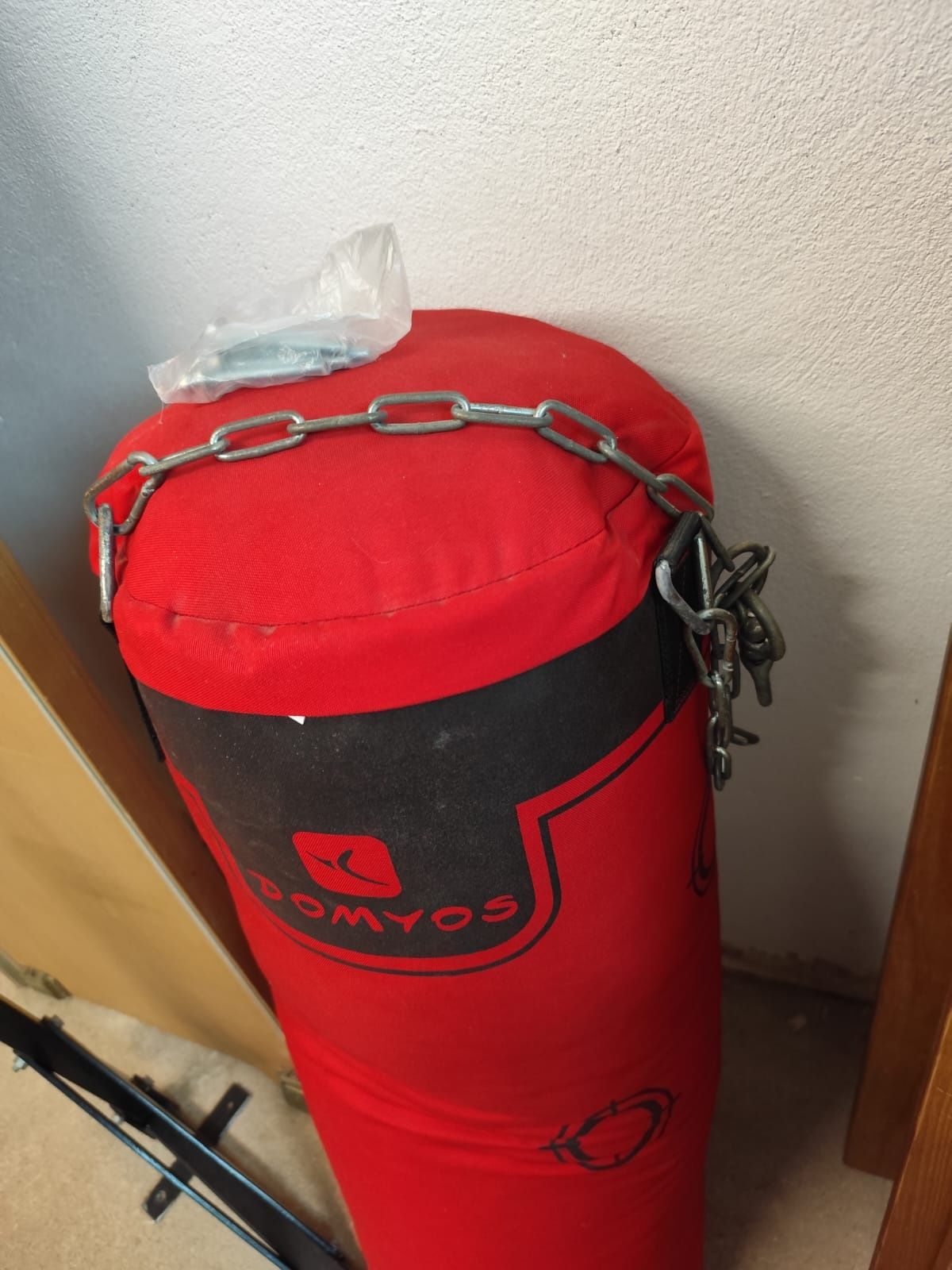 Saco Boxe Vermelho Domyos