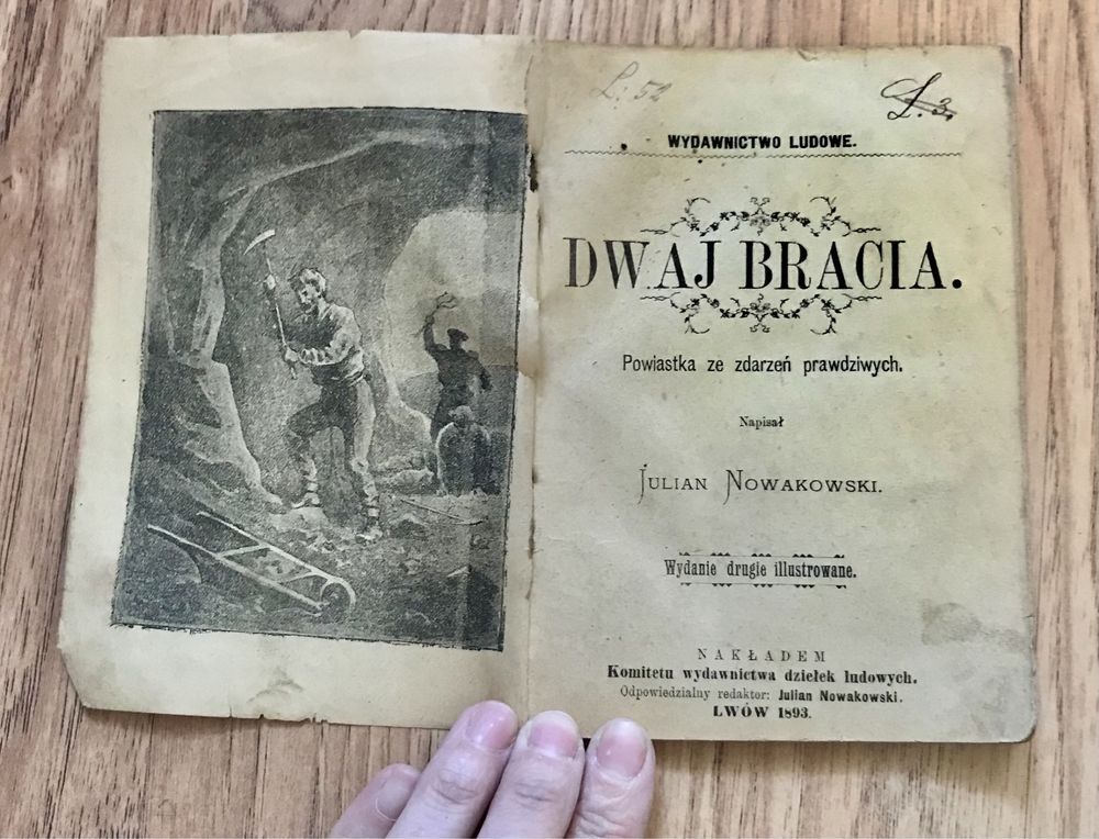 Книги книжки на Польській мові старовині антикварні