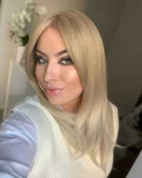 Peruka blond jak NATURALNE