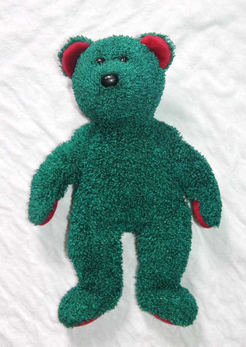 Ty Beanie Buddies  2001 Holiday Teddy Babies Baby Bear miś misiek