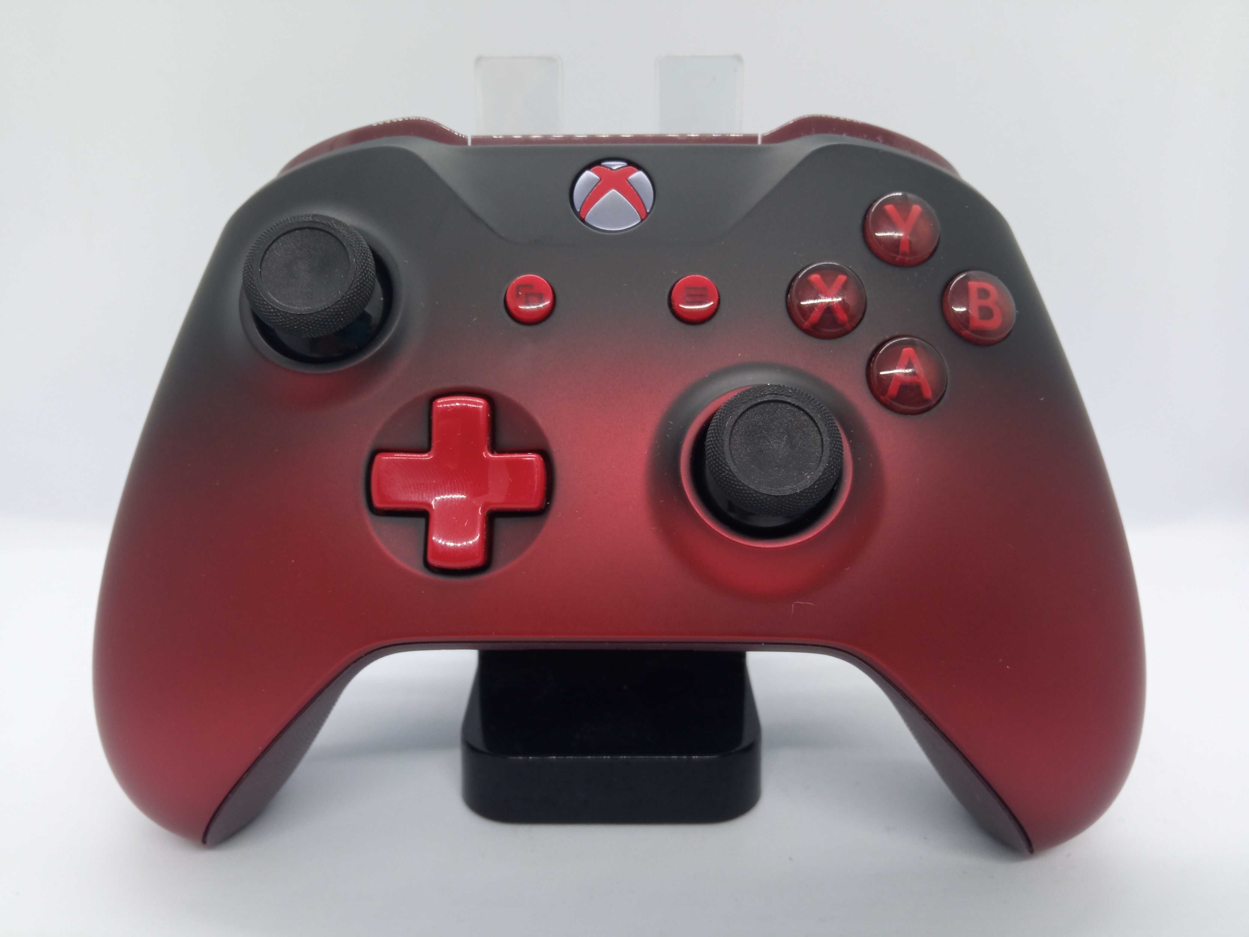 PAD Xbox One S/X ORYGINALNY Czarno Czerwony