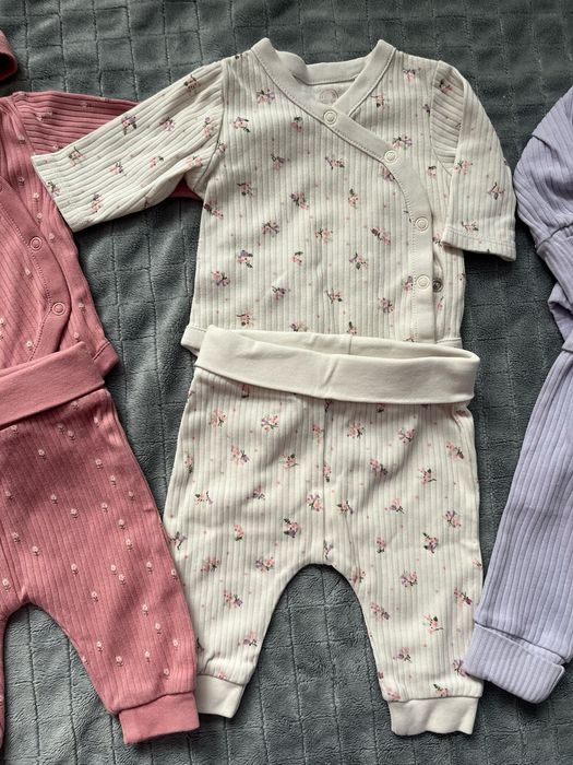 Zestaw ubranek r. 56 Next, SMYK i inne